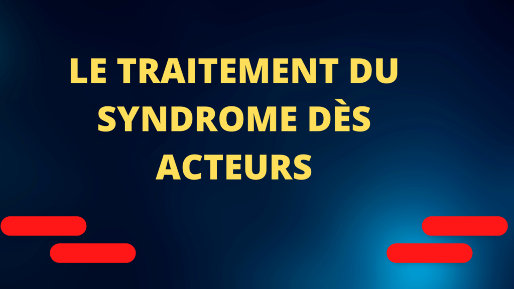 acteur syndrome e | 4 Points Important