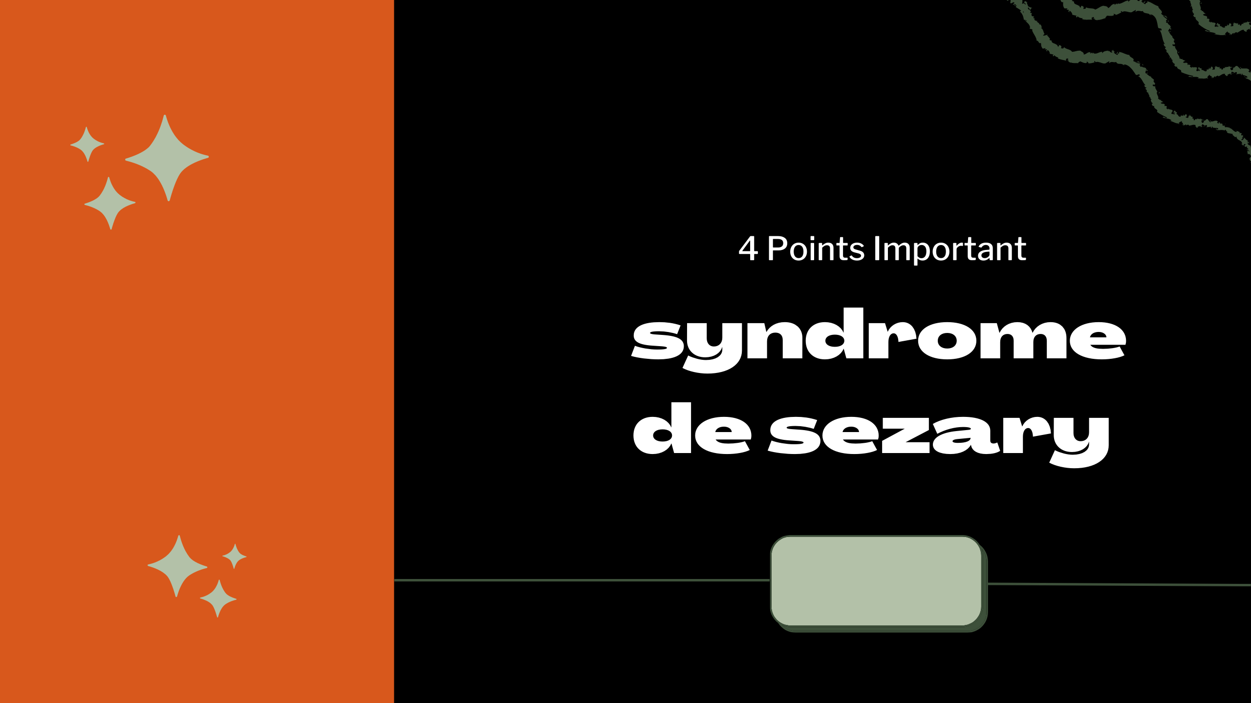 syndrome de sezary | 4 Points Important
