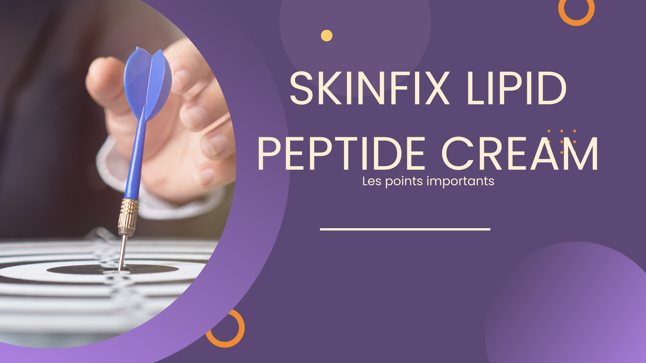 skinfix lipid peptide cream | Les points importants
