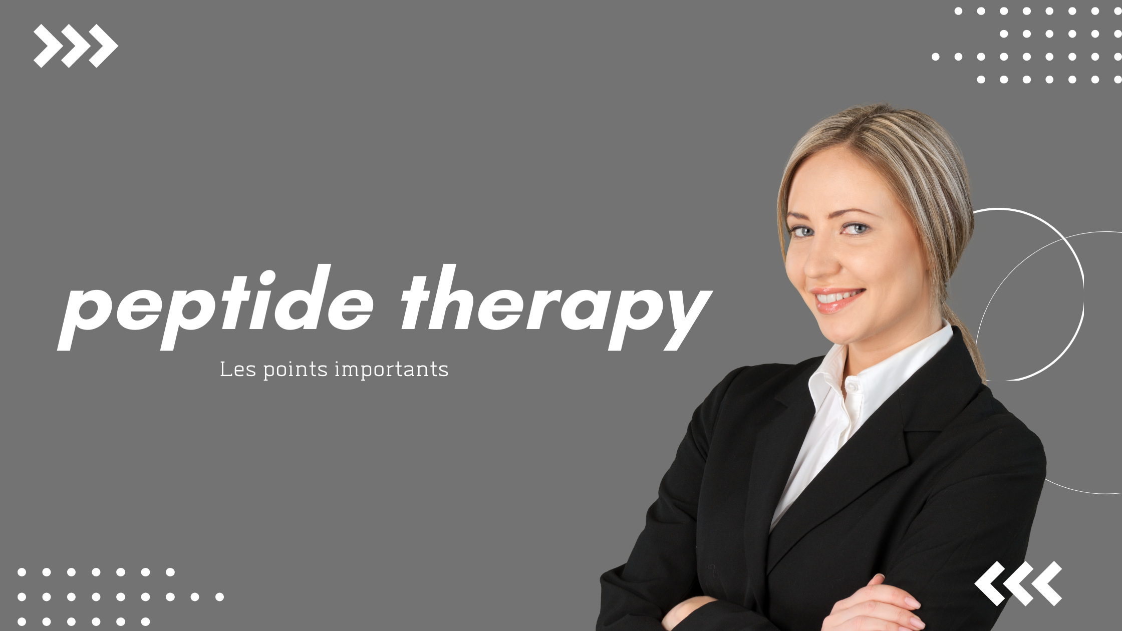 peptide therapy | Les points importants