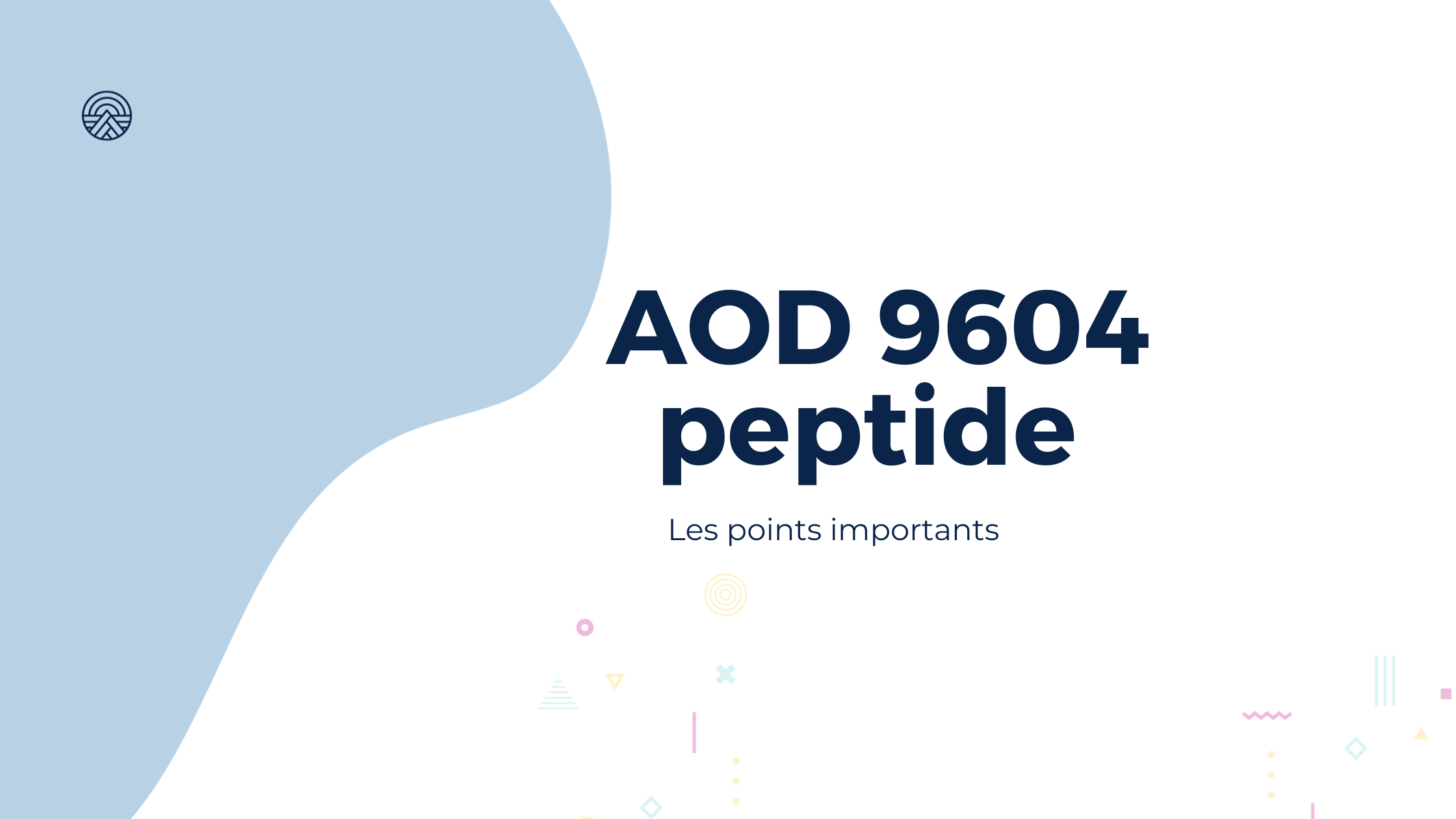 AOD 9604 peptide | Les points importants