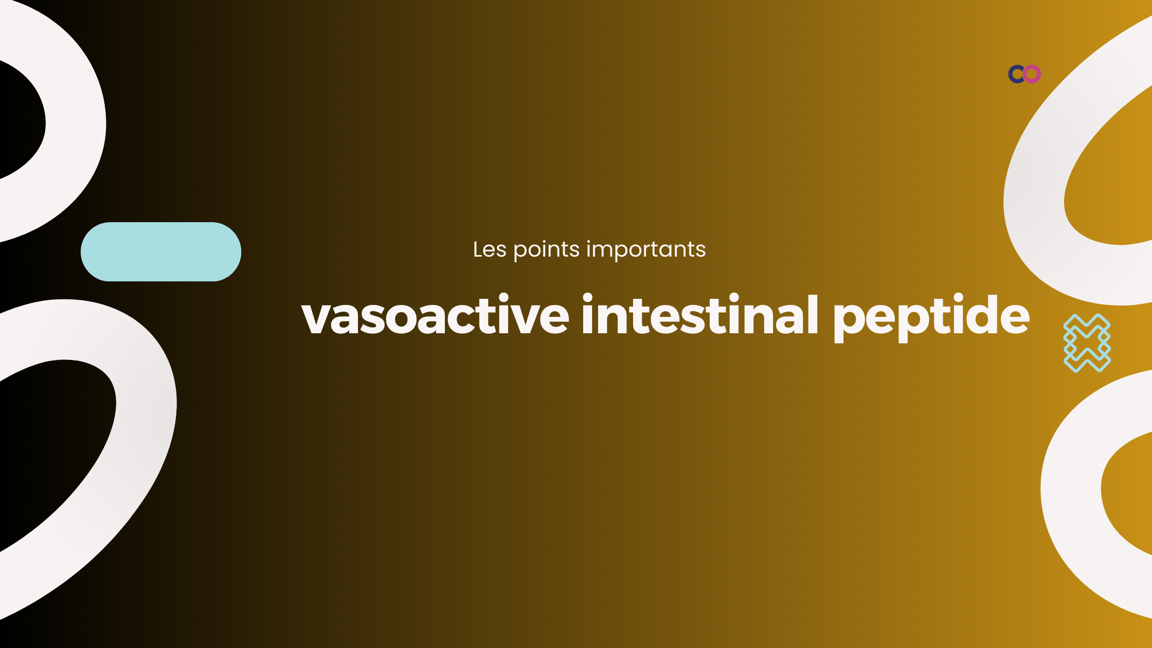 vasoactive intestinal peptide | Les points importants