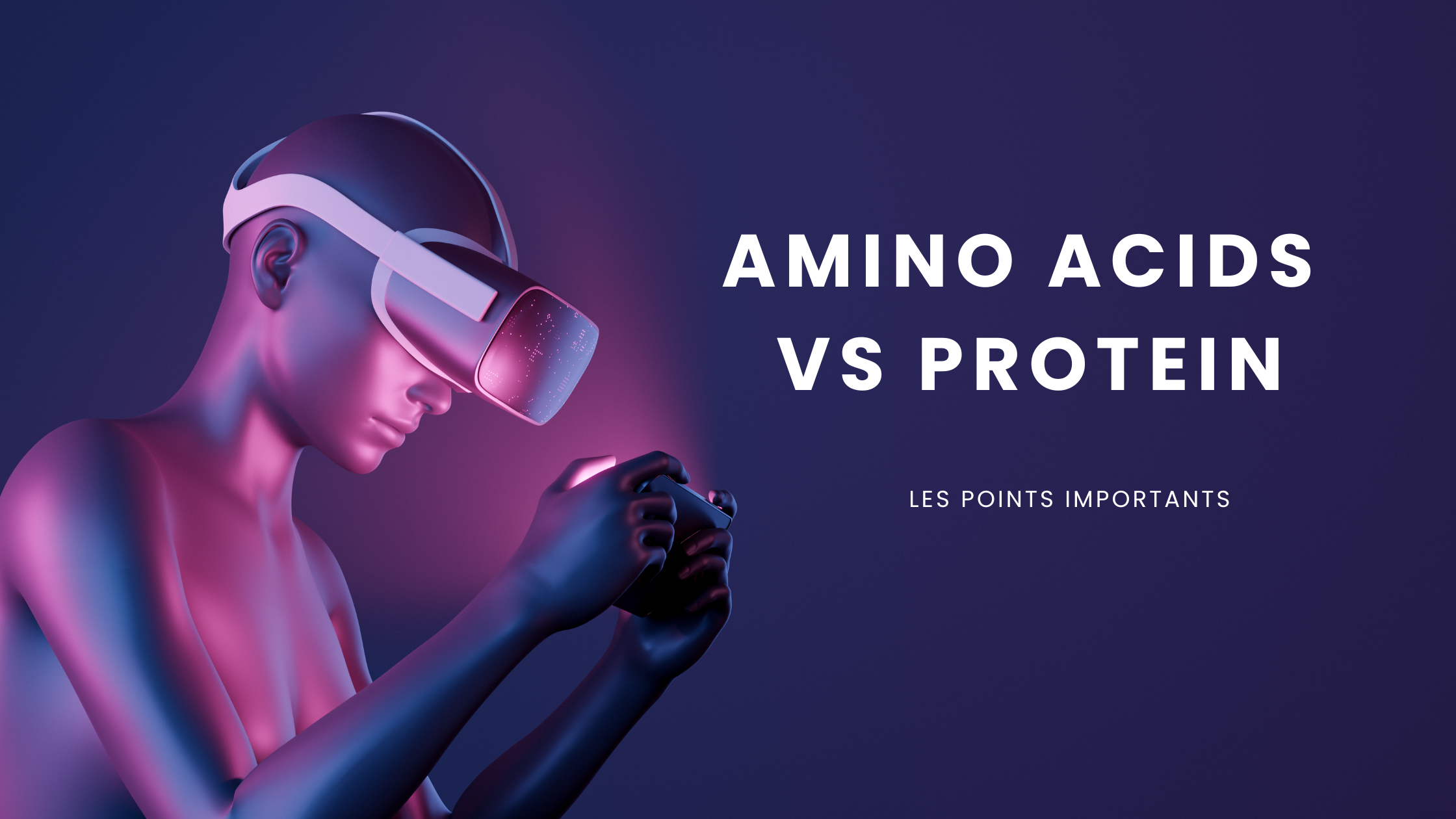 amino acids vs protein | Les points importants
