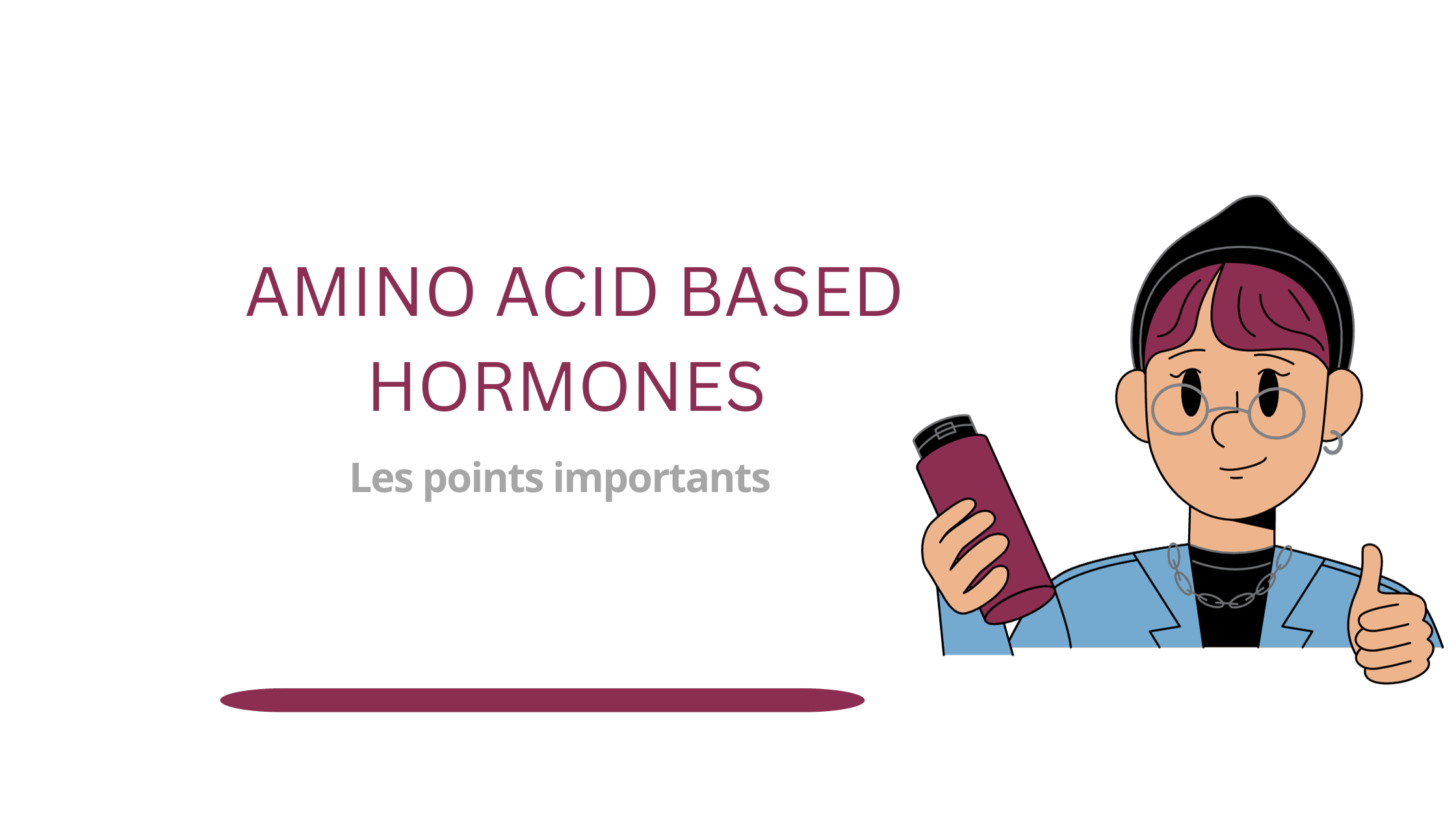 amino acid based hormones | Les points importants