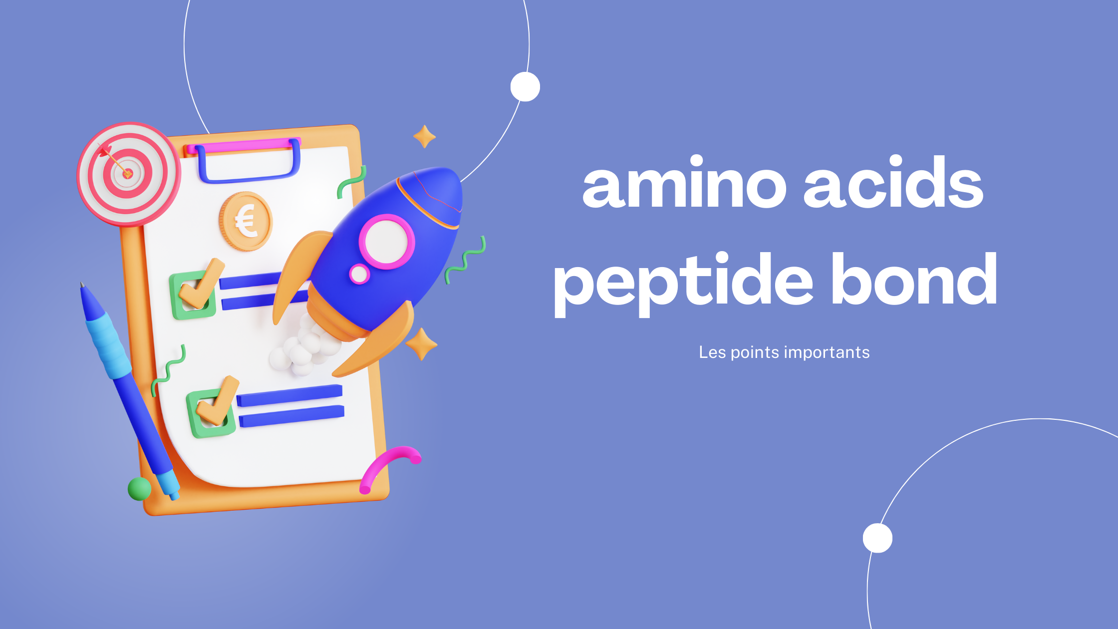 amino acids peptide bond | Les points importants