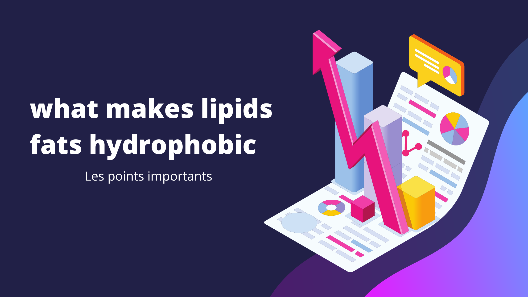 what makes lipids fats hydrophobic | Les points importants
